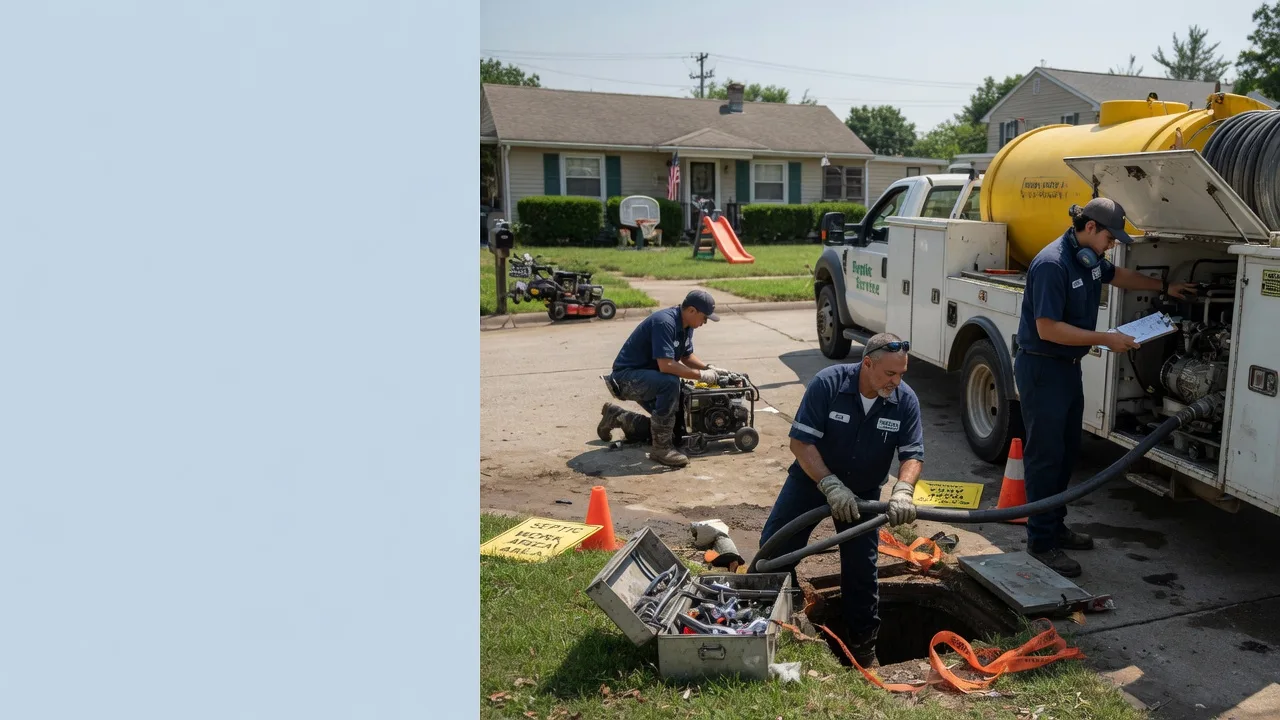 Septic Tank Pumping in Salt Rock, WV near me